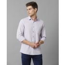 Cavallo By Linen Club Men's Cotton Linen Grey Solid Slim Fit Full Sleeve Casual Shirt