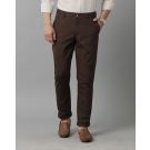 Cavallo by Linen Club Men's Cotton Linen Slim Fit Flexi Waist Casual Trousers