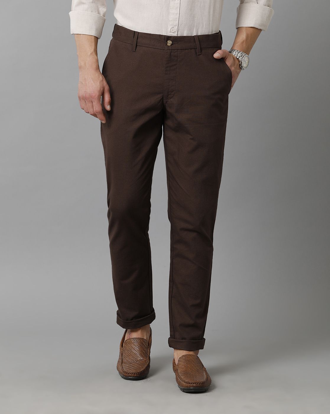 Pants Jumper for Men Loons Trousers Maternity Linen Trousers Khaki Jeans  for Men Dark Brown Trousers Men at Amazon Men's Clothing store