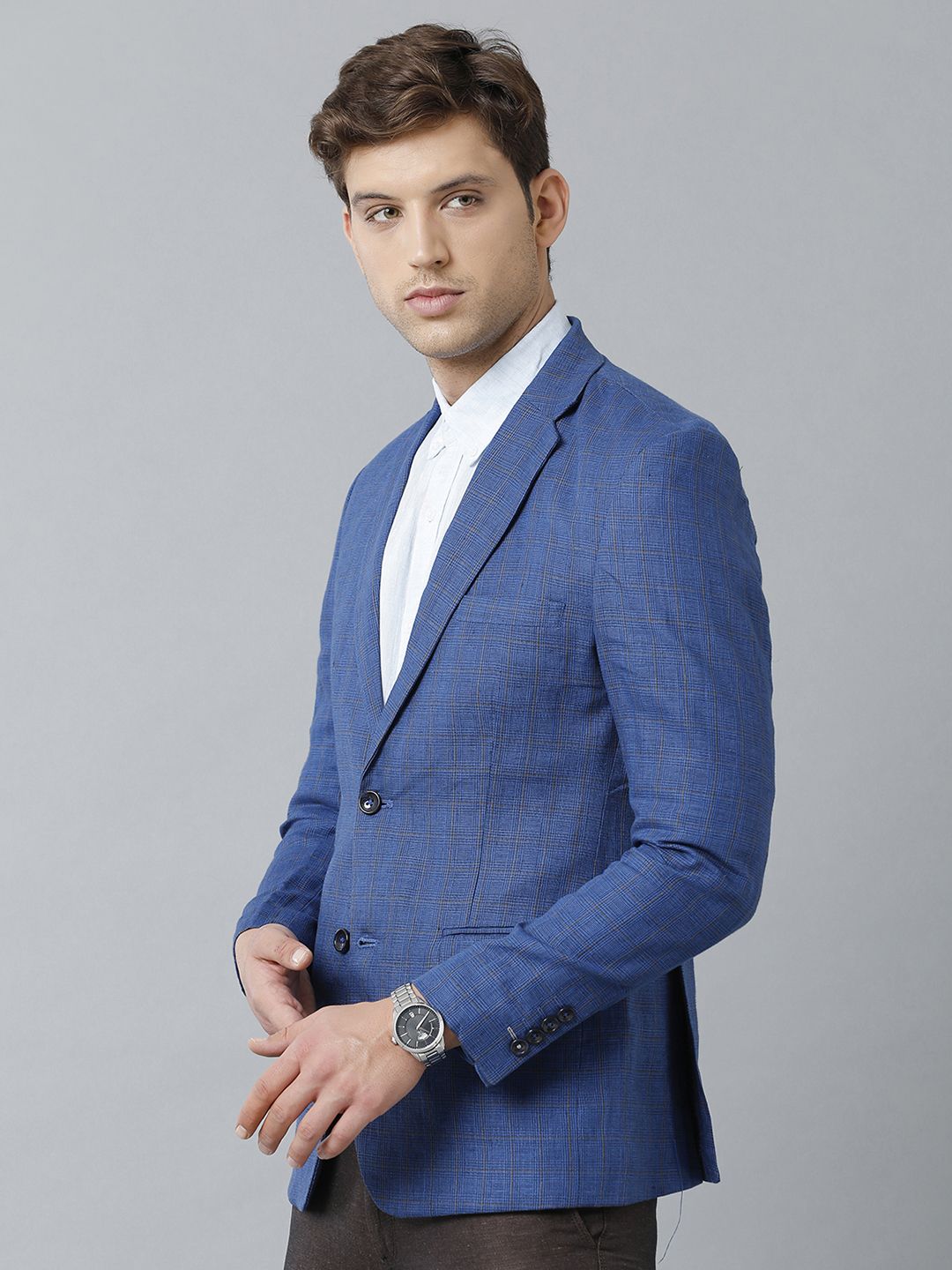 Sailsbury Linen Blue Blazer