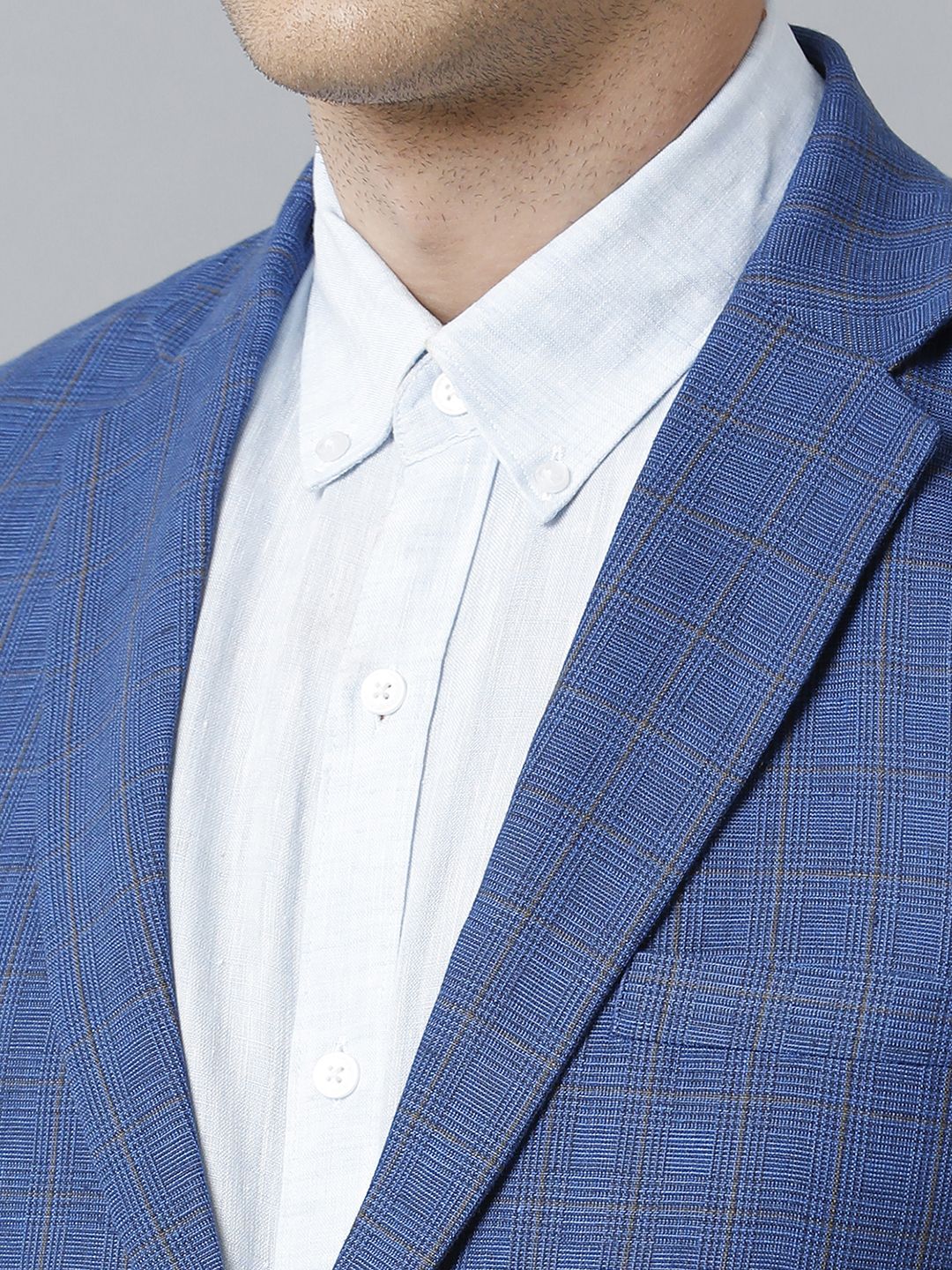 Maison Milano 100% Linen Club Blazer - Navy