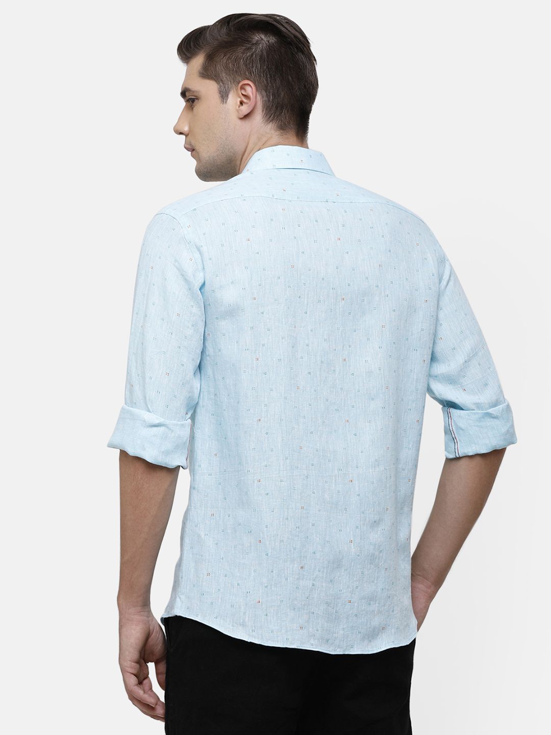 Blue Linen Casual Shirt – tmlewinuk