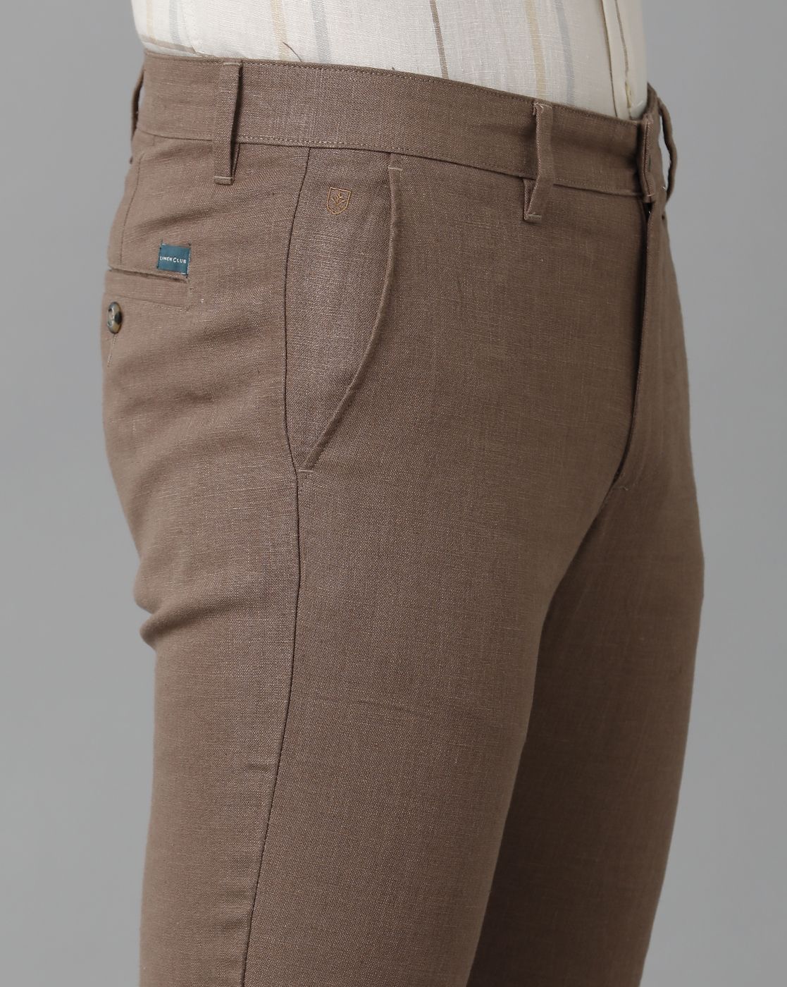 Lanificio Zegna Traveller Brown Wool Pants – StudioSuits