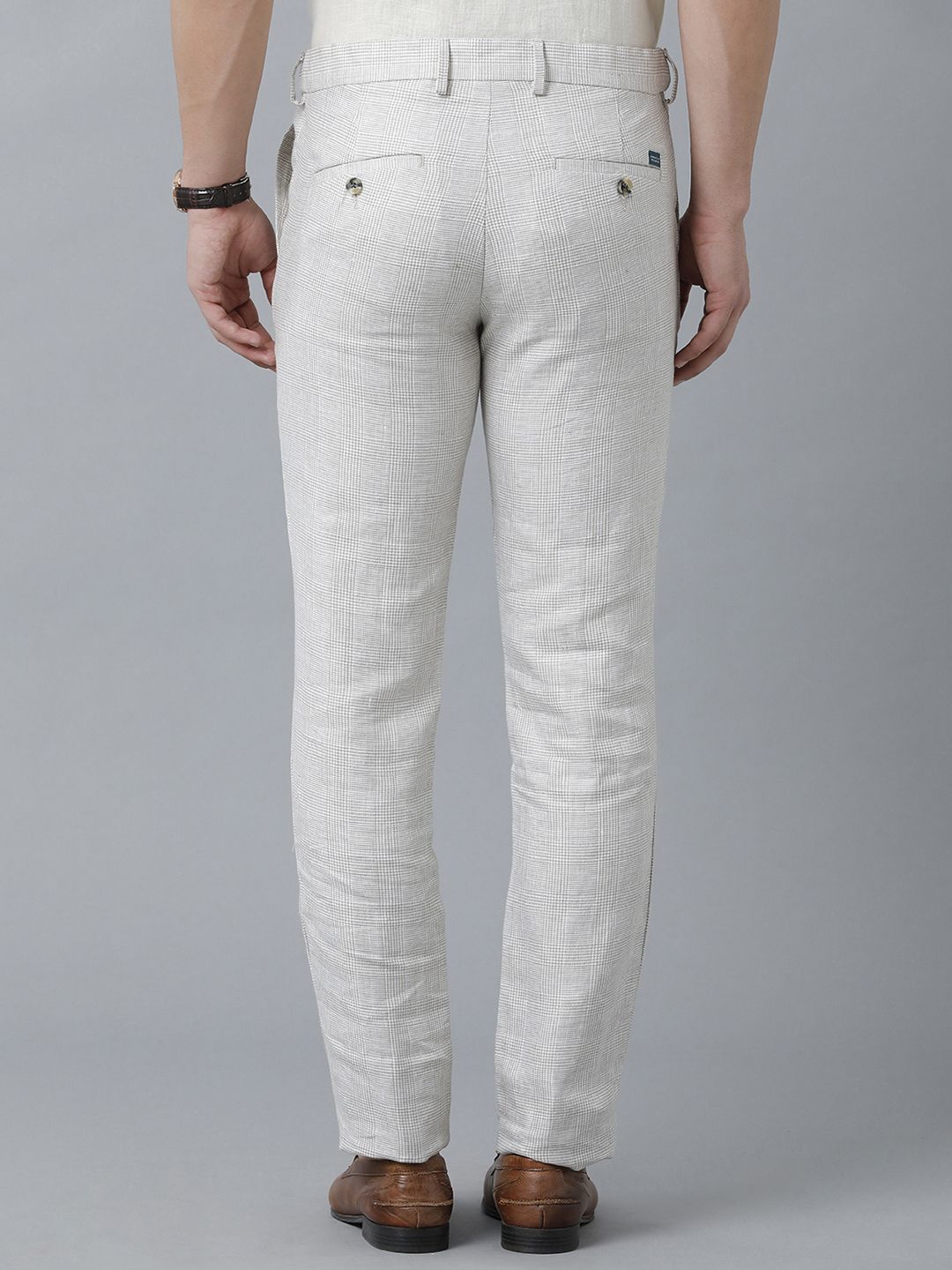 Buy Enjoybuy Mens Summer Cotton Linen Long Casual Pants Elastic Waist Loose  Fit Beach Pants at Amazonin