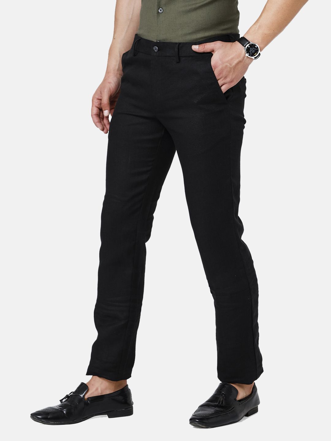Custom European Style Black Corduroy Denim Street Straight Man Casual Pants  - China Men Denim Jeans and Designer Jeans price | Made-in-China.com