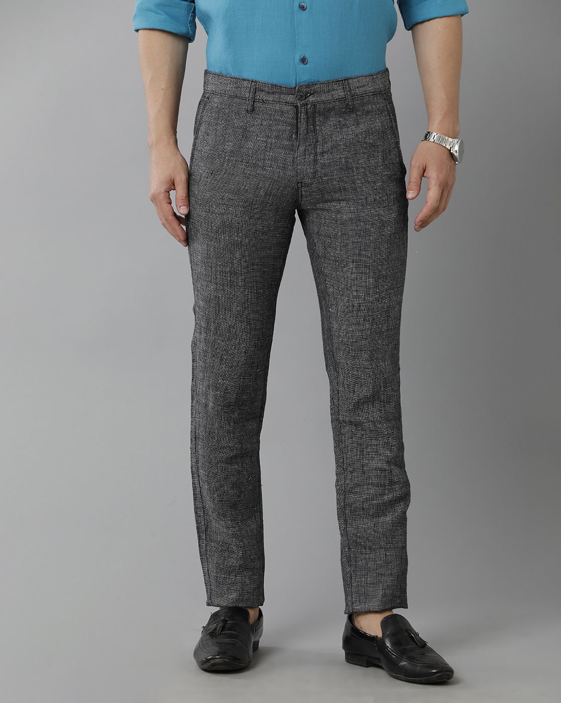 Grey Mens Comfortable Cotton Trousers in Rajkot at best price by Rado  Fashions - Justdial