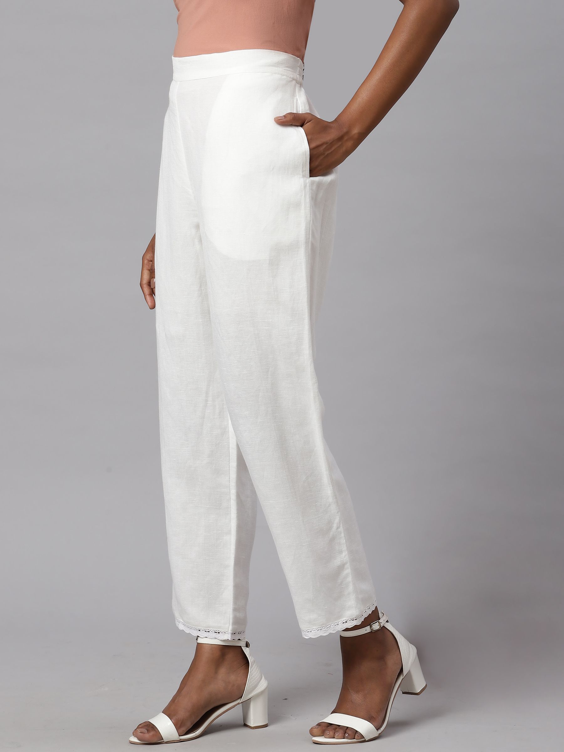 White Linen Trousers » Goshopia: Home of Slow and Sustainable Fashion