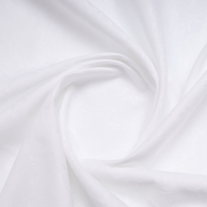 Cavallo By Linen Club Cotton Linen White Solid Shirting Fabric