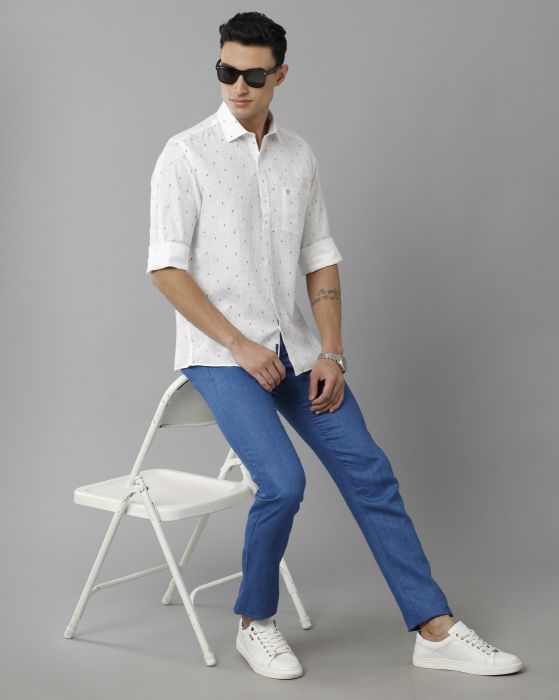 Blue Jeans Matching Shirts. | Blue colour shirt, Black men street fashion,  Grey colour shirt