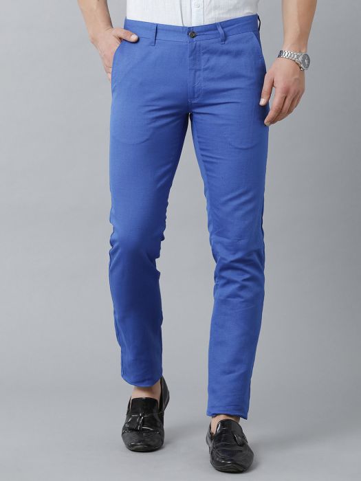 DANNY - Royal Blue Tailored Trousers – Marc Darcy