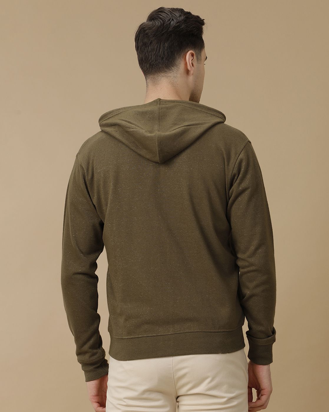 Men's Olive Solid Jacket