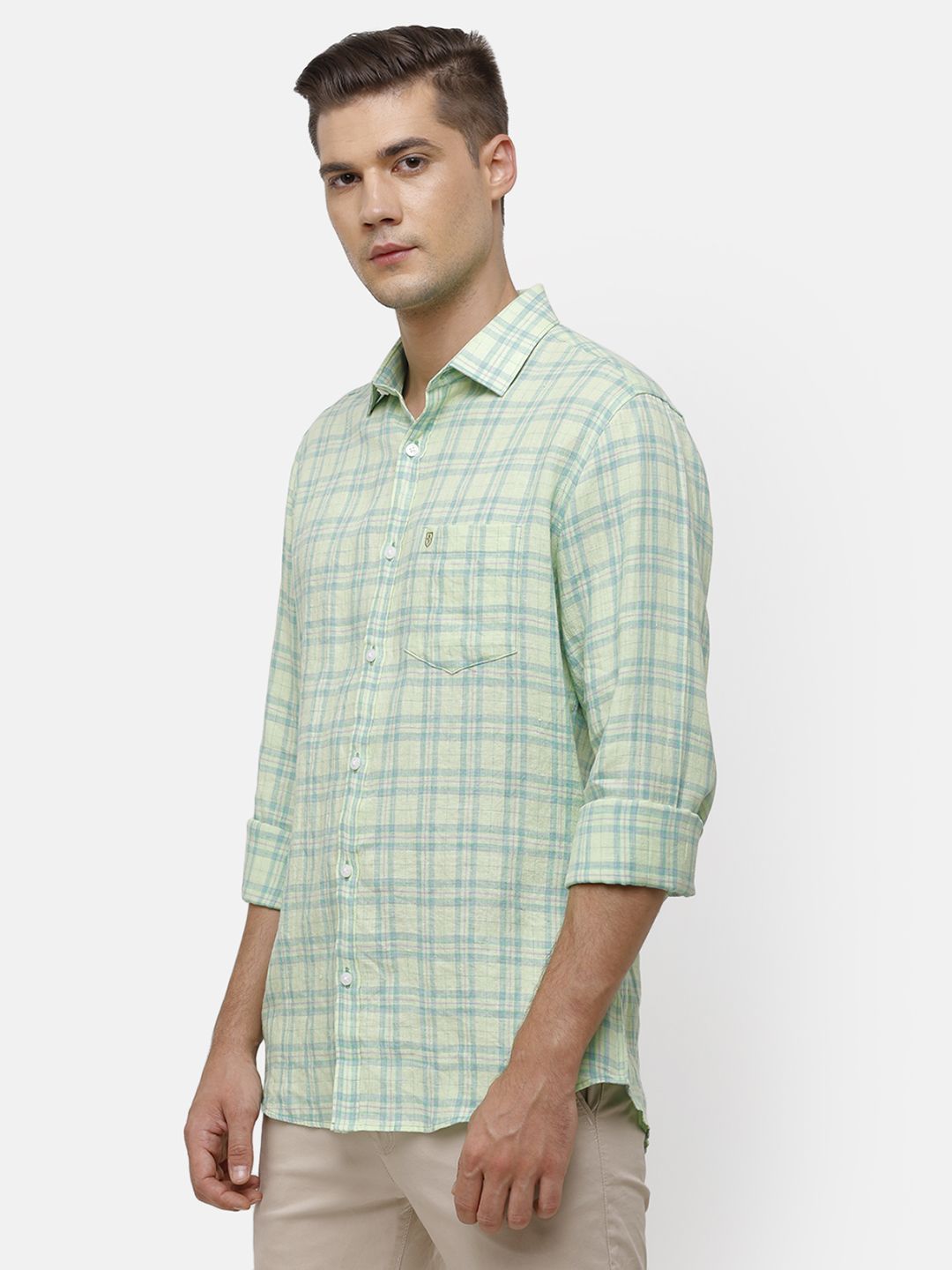 Linen club men's shirts best sale