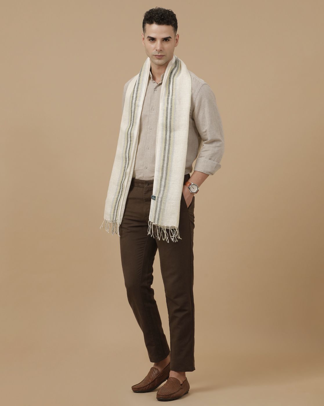 Linen Club Unisex Linen Stole