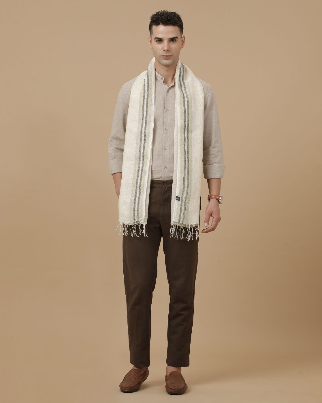 Linen Club Unisex Linen Stole