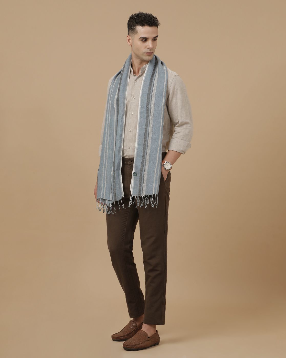Linen Club Unisex Linen Stole
