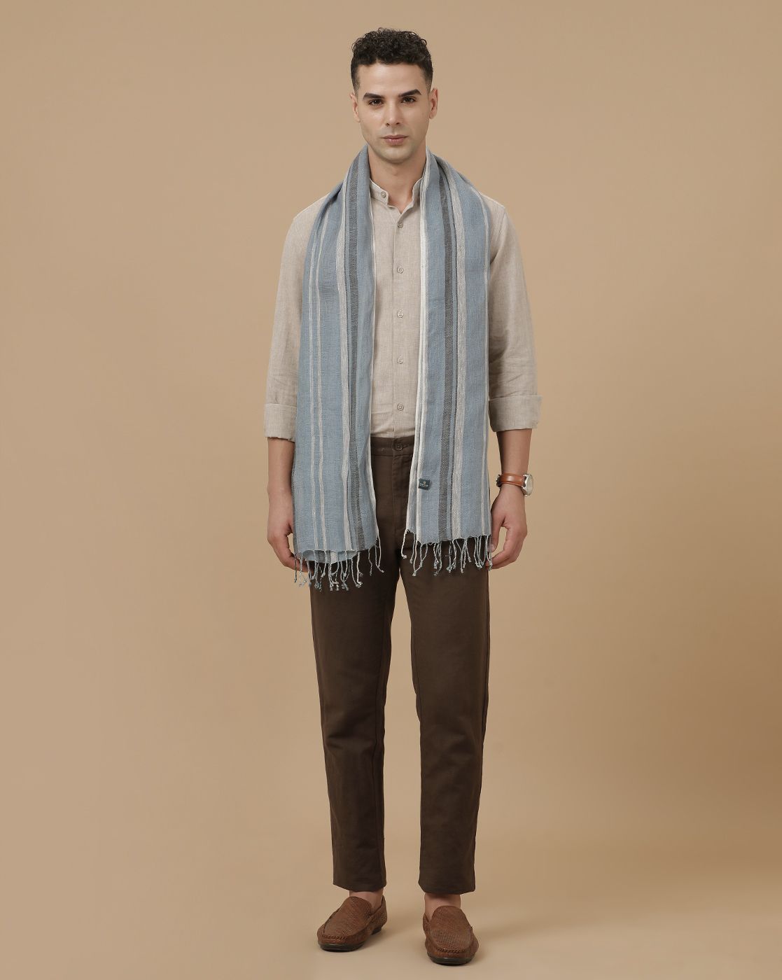 Linen Club Unisex Linen Stole