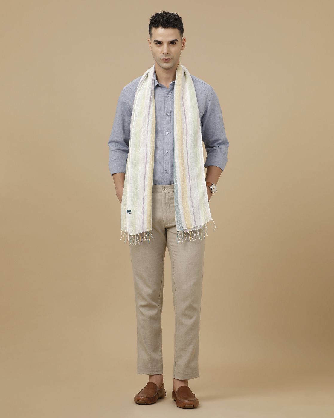 Linen Club Unisex Linen Stole