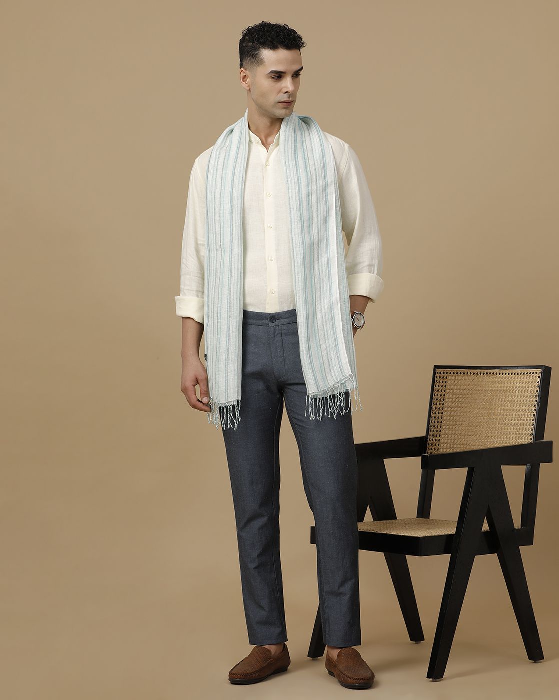 Linen Club Unisex Linen Stole