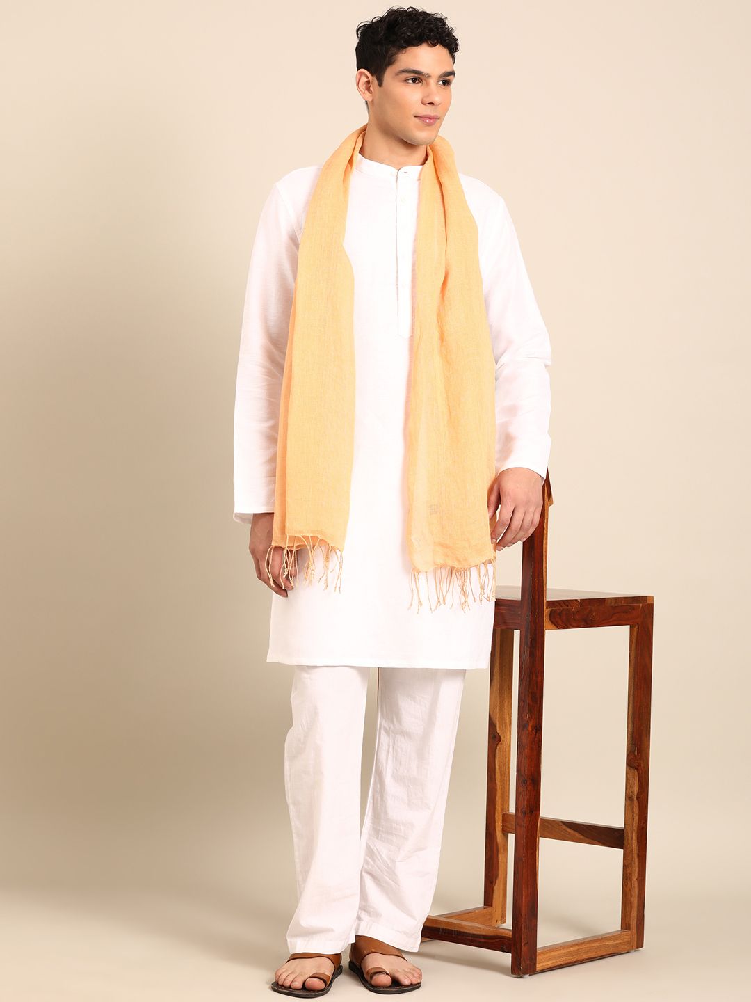 Linen Club Unisex Linen Stole