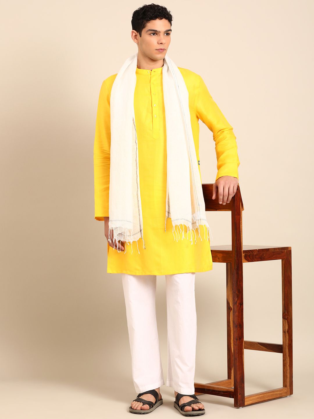 Linen Club Unisex Linen Stole