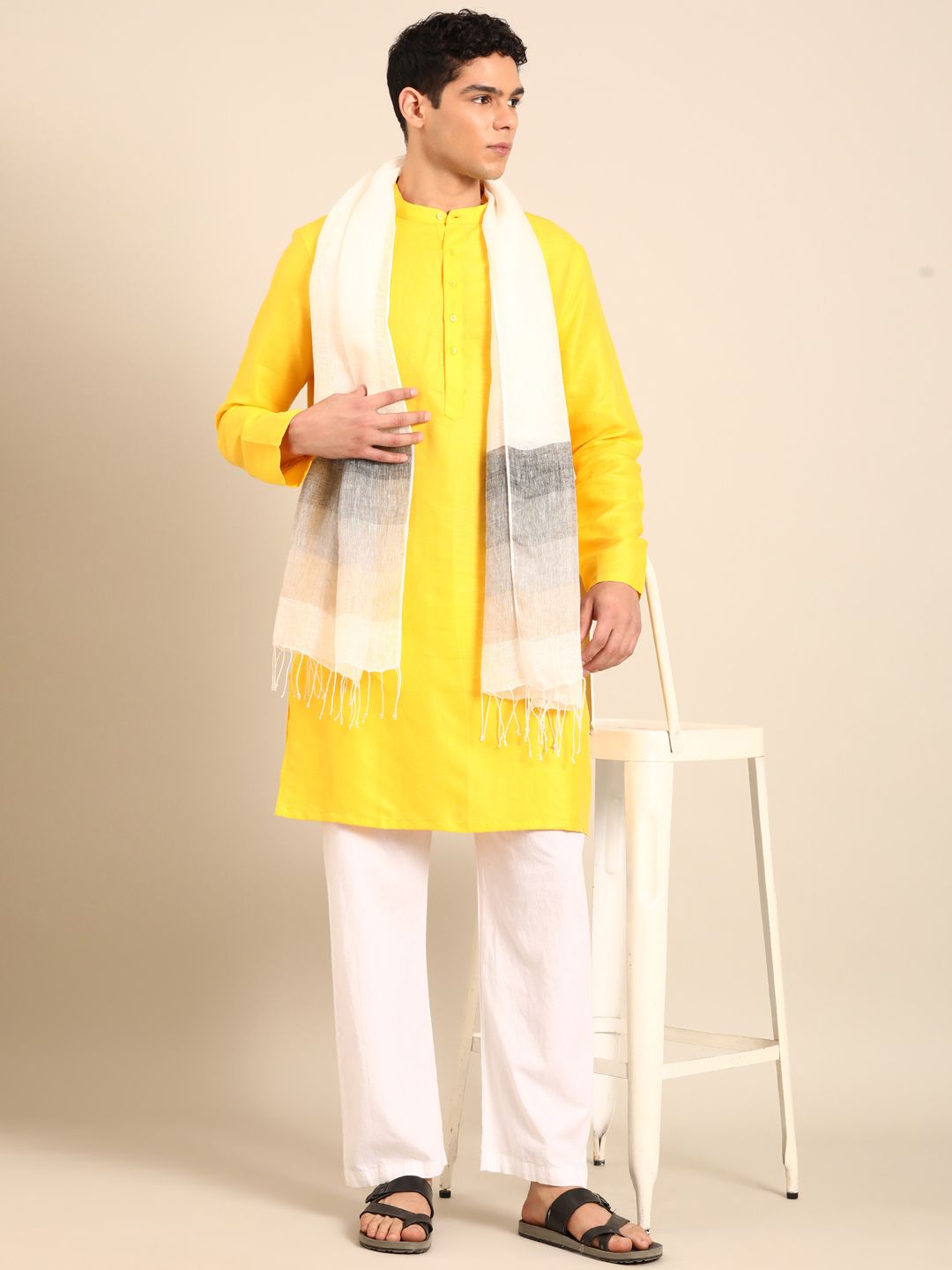 Linen Club Unisex Linen Stole