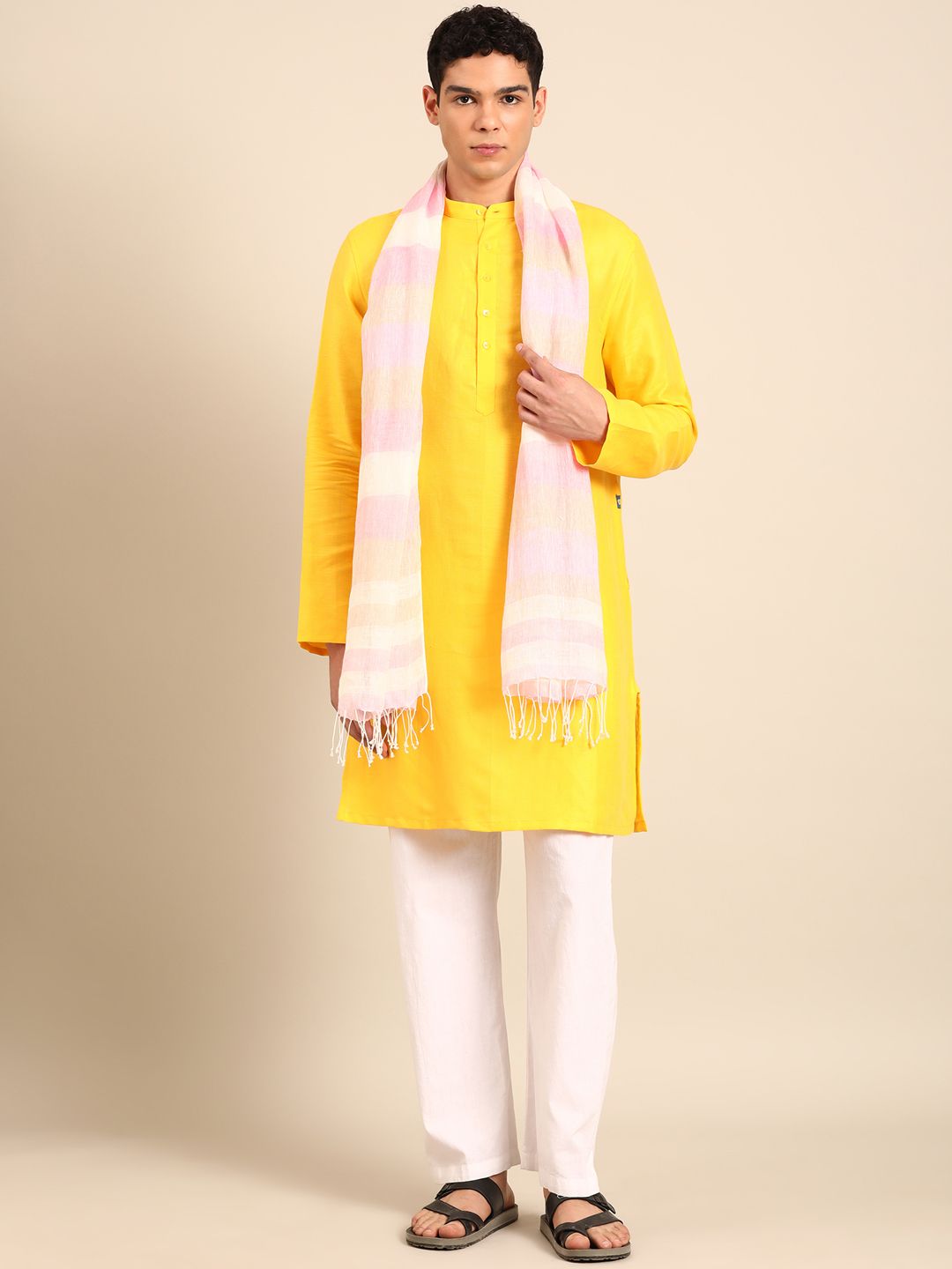 Linen Club Unisex Linen Stole