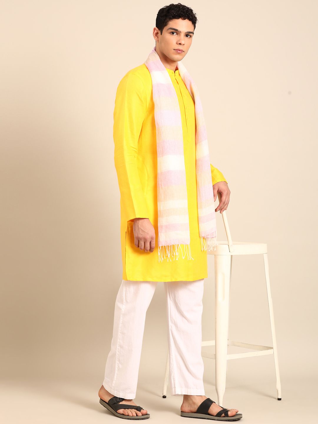 Linen Club Unisex Linen Stole