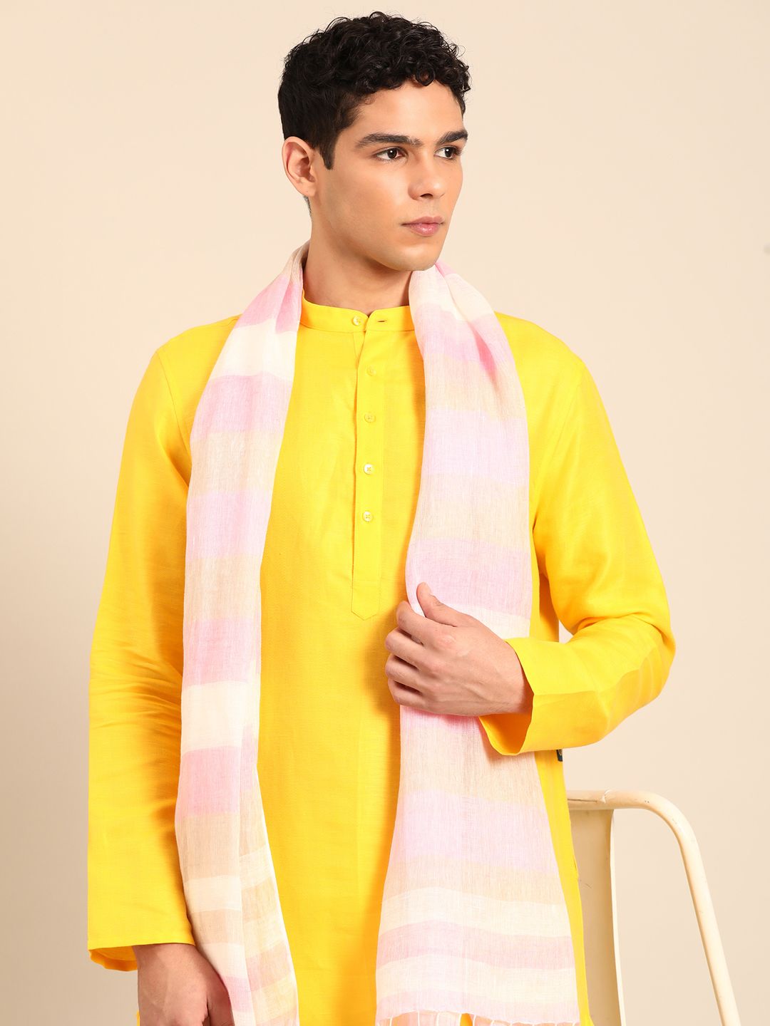 Linen Club Unisex Linen Stole
