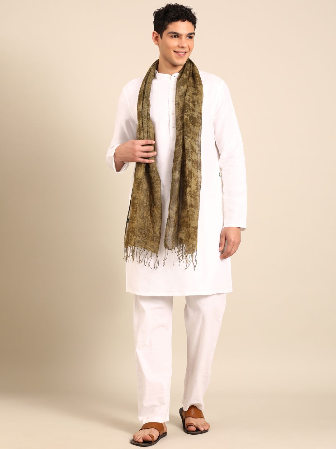 Linen Club Unisex Linen Stole