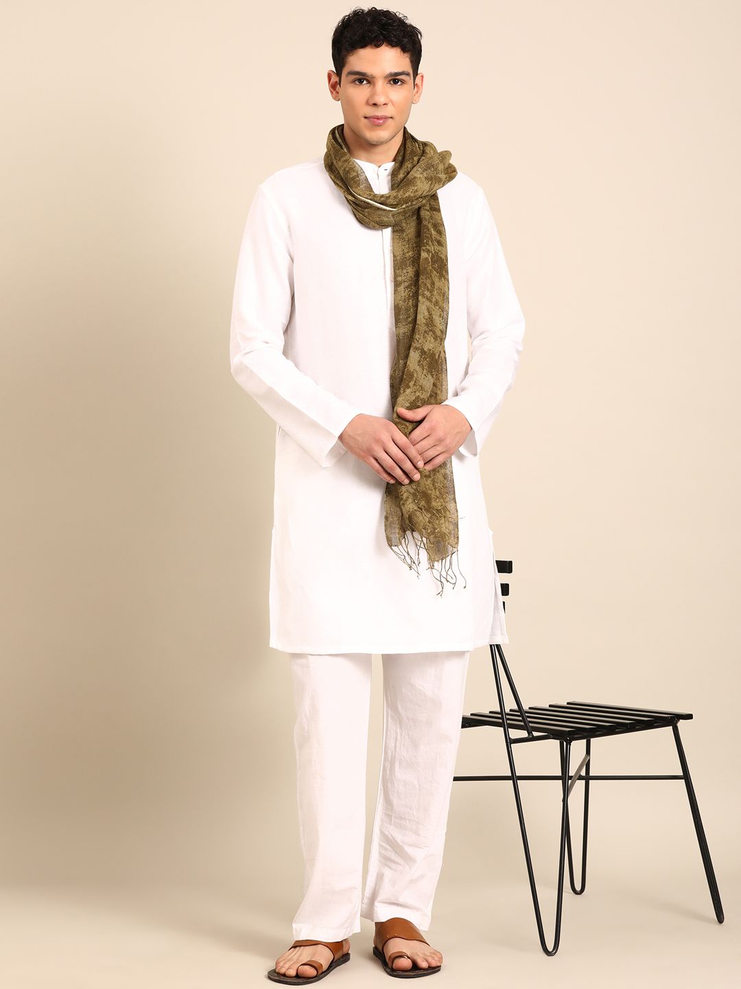 Linen Club Unisex Linen Stole