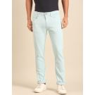 CAVALLO By Linen Club Men's  Light Blue Solid Urban Slim Fit Casual Jeans