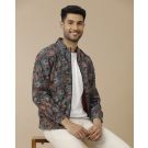 Men's Multicolor Printed Jacket