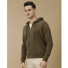 Men's Olive Solid Jacket