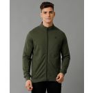 Men's Green Solid Jacket