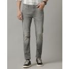 Men's Linen Grey Skinny Fit Jeans