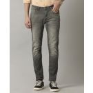Men's Linen Grey Skinny Fit Jeans