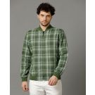Men's Green Checked Jacket