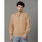 Men's Brown Checked Jacket