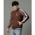 Men's Brown Solid Jacket