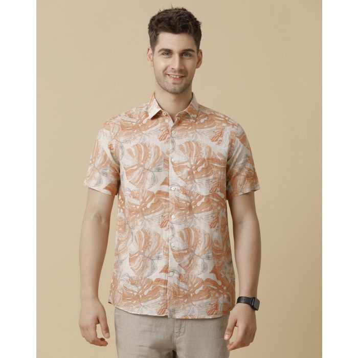 Ron Herman California Classic Linen Short Sleeve Shirt New